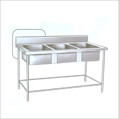 Three Sink Unit