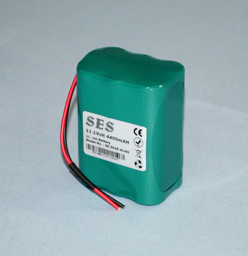 11.1V 4400mAh Li-ion Battery Pack