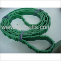 Special Transmission Conveyor Belt - Rubber, Double Sided 104 Arc Profile, Green | Corrosion Resistant, Durable, Dimensional Accuracy