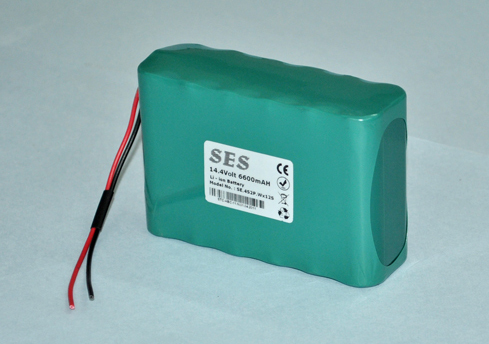 14.4Volts 6600mAH Li-ion battery