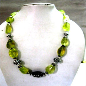 Emerald Faceted Stone Beads