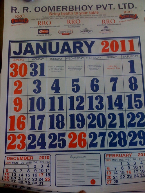 Calendars