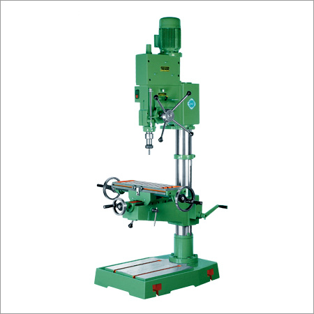 Geared Drilling Cum Milling Machine