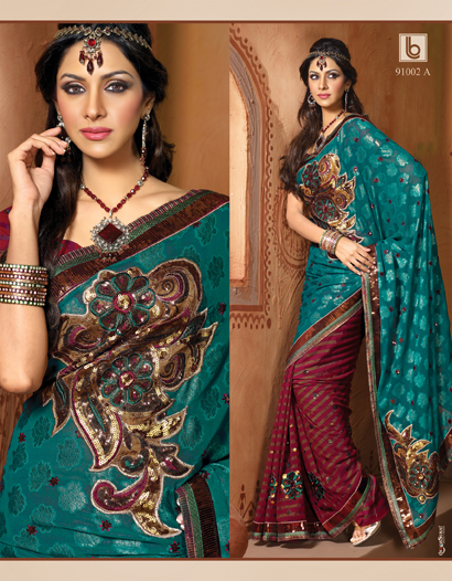 Printed Designer Sarees