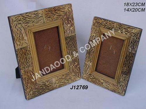 Photo frame with mosaic of Horn