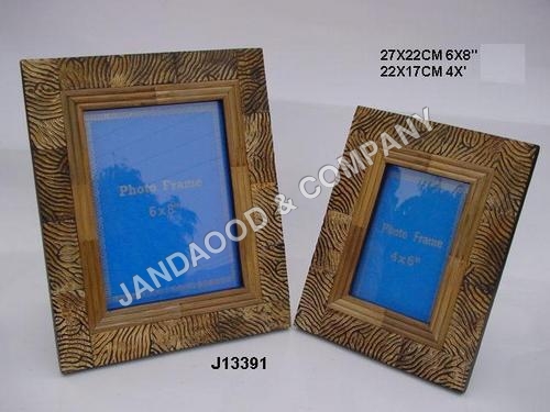 Photo frame with mosaic of Horn