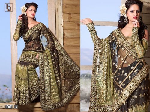 Beautiful Designer Embroidered Fancy Party Wear Sa