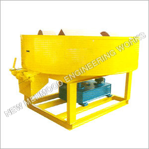 Pan Mixer - High Capacity 500 Kgs/Batch, 7.5 to 10 HP Motor, PLC Control System | Durable Steel Construction, Heavy Duty Rollers, Easy Manual or Conveyor Discharge