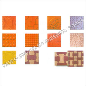 Chequered Tiles Mould - Ceramic Material, Custom Sizes Available | High Impact Strength, Durable Quality, Smooth Finish