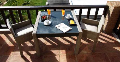 U Table Patio Furniture