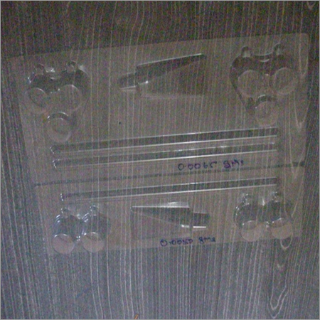 Hips Tray Blister Packaging