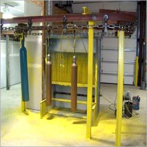 Cylinder Painting Booth