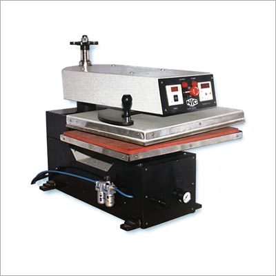 P-Numatic Heat Transfer Sticker Machine Single Bed