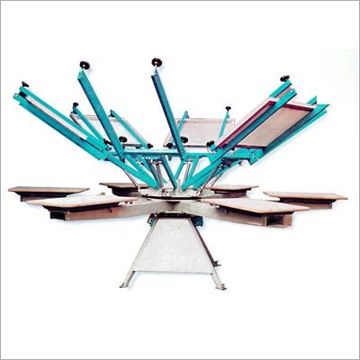 Round Screen Printing Machine By NIRMAL INDUSTRIAL CORPORATION