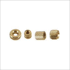 Straight Knurled Brass Inserts