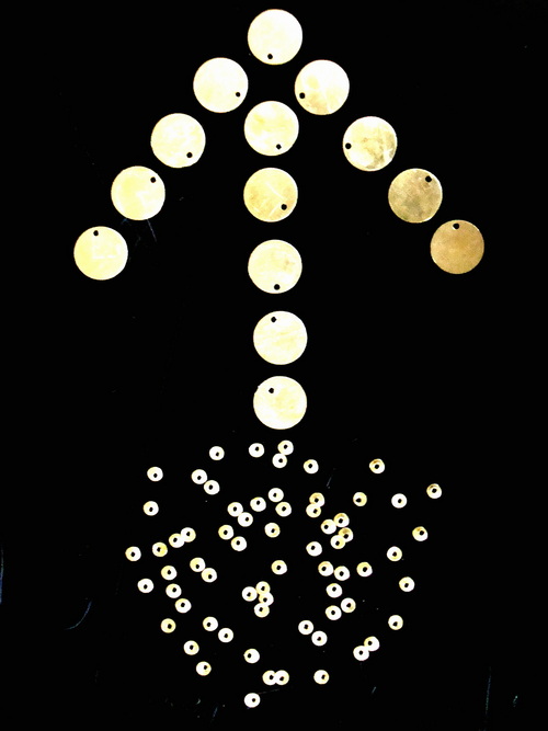 Circle Shaped Brass Sequins