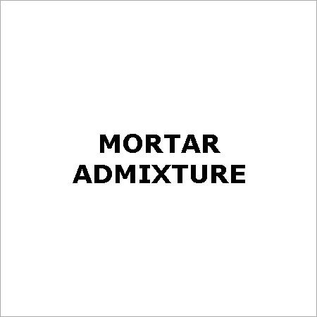 Mortar Admixture