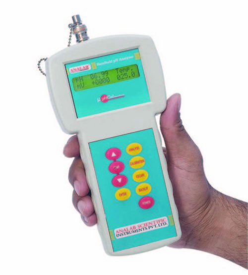 Handheld pH Analyzer