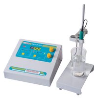 Digital Ph Meter - Combination Glass Electrode (0-70â°c), Standard Buffer Tablets (7.00, 4.01, 9.18) , Includes Electrode Stand & Calibration Certificate