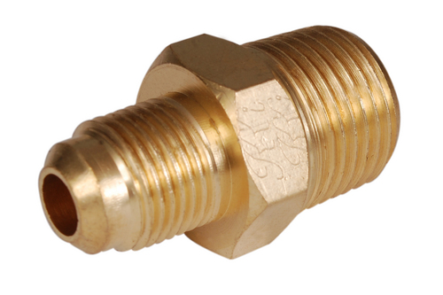 Half Flare Union, Brass Half Flare Union