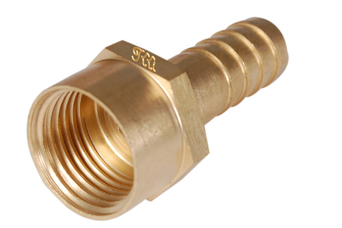 Brass Hose Nipple Female