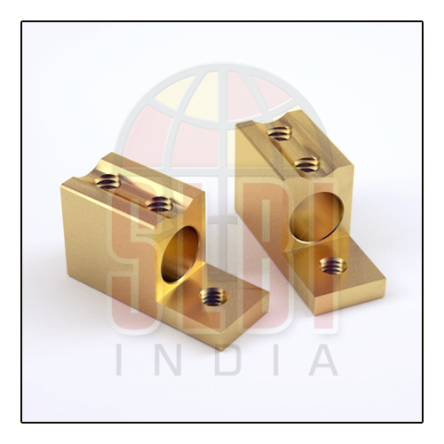 Brass Terminal Connectors - Color: Golden