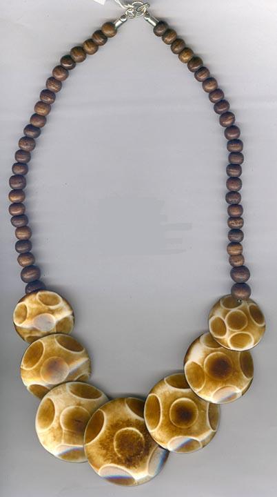Fancy Horn Necklace