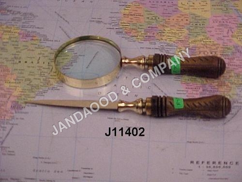 letter opener with magnifying lenses