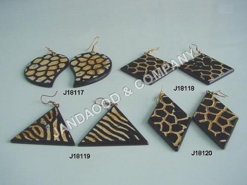 Ear rings made in Horn
