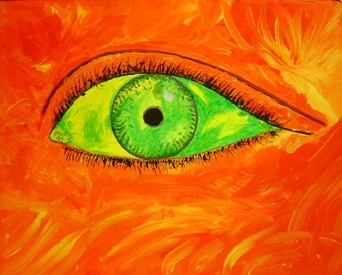 Angel Eyes Painting