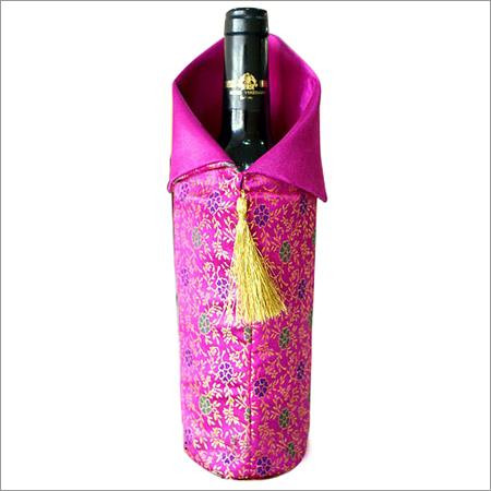 Pink Wine Bag