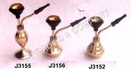 brass hookah smokin pipe in varies finishes