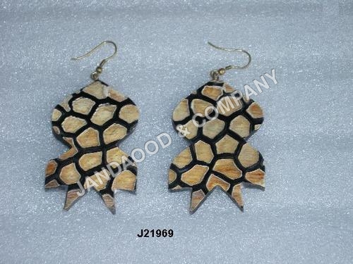 Ear rings made in Horn