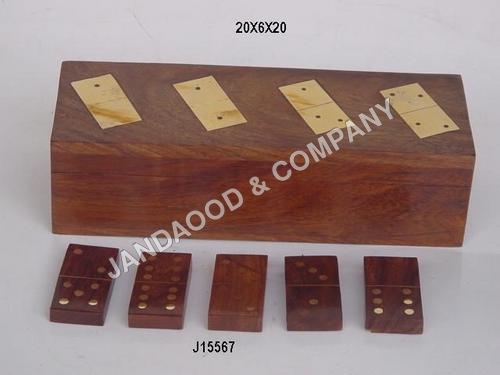 sheesham wood Domino set