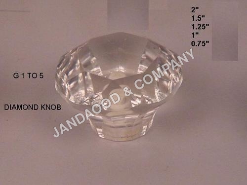 Glass knob