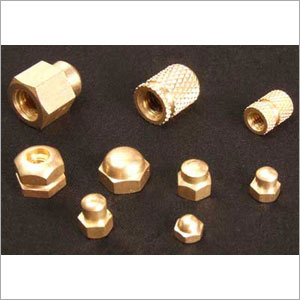 Brass Dome Nuts