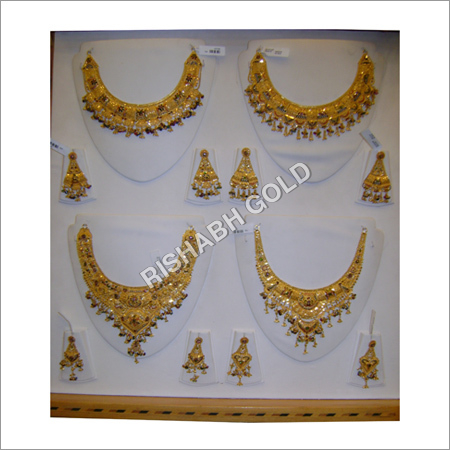 Gold Necklace Set