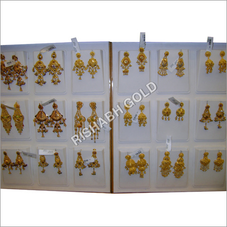 Bridal Gold Earrings