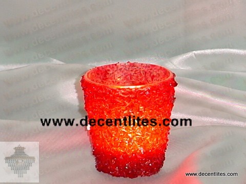 Red Color Candle Holder