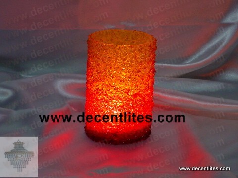 Color Crinkle  Candle Holder