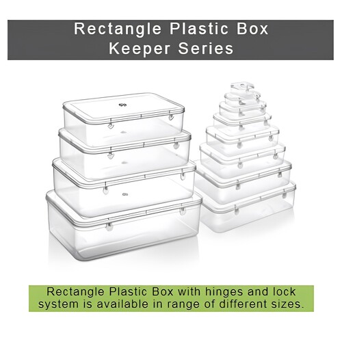 Rectangle Transparent Plastic Box
