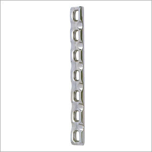 D.C Plate - Titanium Alloy, 150x15 mm, 6-12 Holes | Biocompatible, Polished Surface, ETO Sterilized