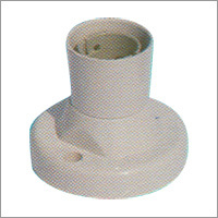 PVC Ring Batten Holder - PVC, 70mm Diameter x 60mm Height, Off-White, 5A 250V | Durable, Easy Install, Reliable, Versatile