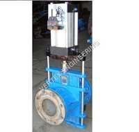 Pneumatic Pinch Valve - Color: Blue