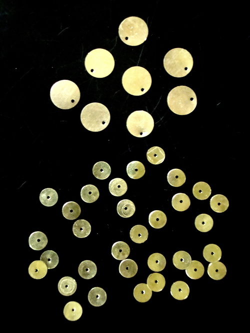 Brass Circle Shaped Sequins