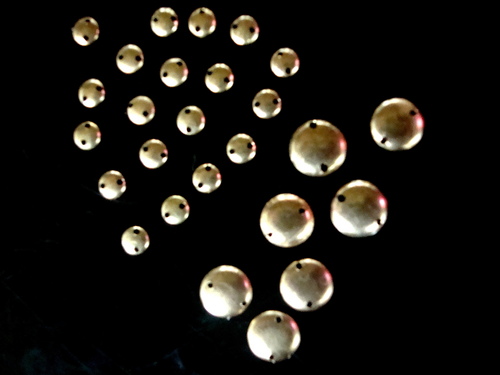 Round Brass Sequins