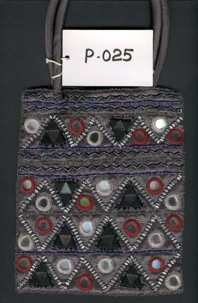 Embroidered Sequin Hand Bag