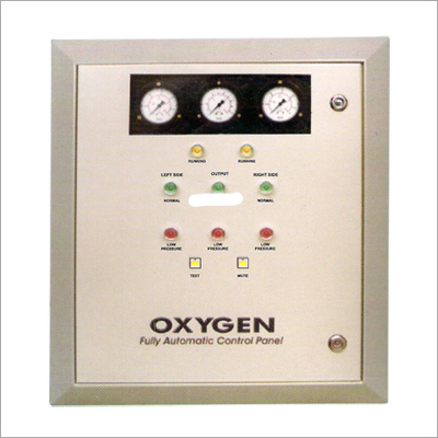 Fully Automatic Control Panels - Steel, 12x12 Inches, Beige | Constant Pressure, Cylinder Change, Easy Maintenance, Real-time Monitoring, Reliable Supply