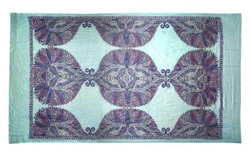 Fancy Lace Trim Scarf