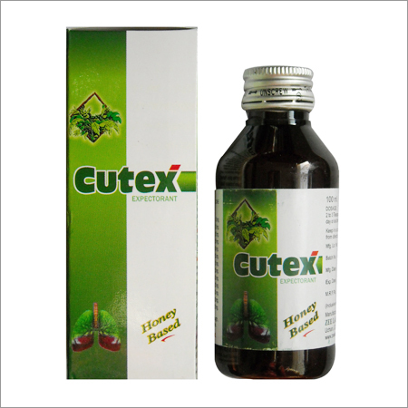 Cutex Expectorant Ingredients: Herbal Extract
